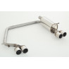 Sport duplex exhaust Citroen DS3 - ECE approval