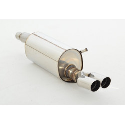 Sport exhaust silencer Citroen DS3 - ECE approval (970805T-X)