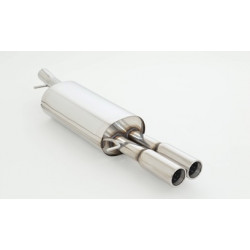 Sport exhaust silencer Audi A6 4B FWD - ECE approval (971015-x)