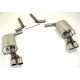 Friedrich Motorsport exhaust systems Duplex Sport exhaust silencer Audi A6 4F Quattro a Allroad - ECE approval (971018D-X) | races-shop.com
