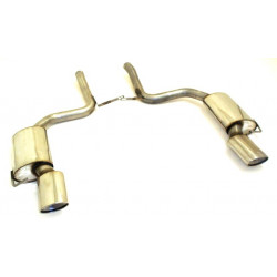 Duplex Sport exhaust silencer Audi S6 4F Quattro - ECE approval (971018SD-X)
