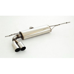 Sport exhaust silencer Audi A3 8P FWD - ECE approval (971025-x)