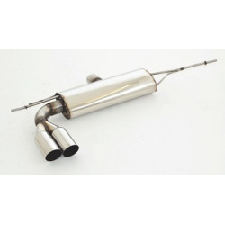 Sport exhaust silencer Audi A3 8P FWD - ECE approval (971025T-X)
