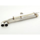 Friedrich Motorsport exhaust systems 76mm Sport exhaust silencer Audi TT 8J FWD - ECE approval (971029-X3-X) | races-shop.com