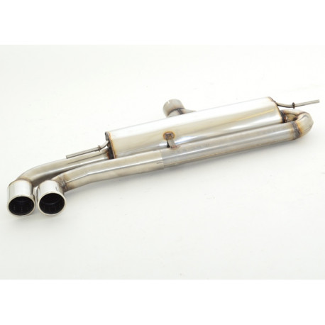 Friedrich Motorsport exhaust systems 76mm Sport exhaust silencer Audi TT 8J FWD - ECE approval (971029-X3-X) | races-shop.com