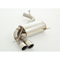76mm Sport exhaust silencer Audi A3 8P Sportback Quattro - ECE approval (971033A-X3-X)