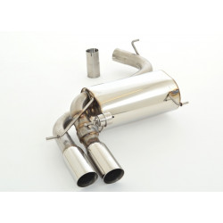 76mm Sport exhaust silencer with valve control Audi RS3 8P Sportback Quattro - ECE approval (971033RS-X3-X)