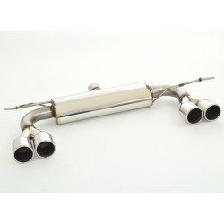 Duplex Sport exhaust silencer Audi A3 8P Sportback - ECE approval (971036TD-X)