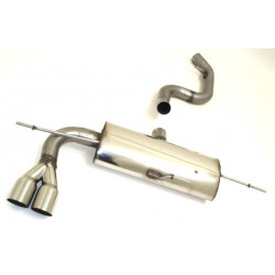 Sport exhaust silencer Audi Q3 8U Quattro - ECE approval (971048-X)
