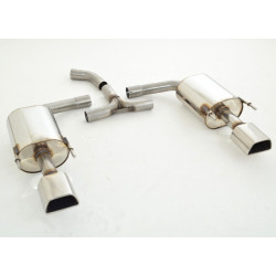 Duplex Sport exhaust silencer Opel Insignia - ECE approval (971120AD-X)