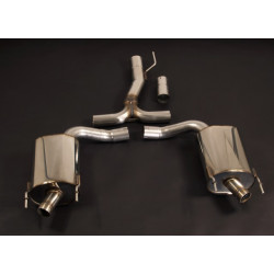 76mm Duplex-Exhaust system Opel Insignia Sports Tourer AWD - ECE approval (971125AD-X3)