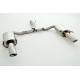 Friedrich Motorsport exhaust systems 76mm Duplex-Exhaust system Opel Insignia Sports Tourer AWD - ECE approval (971125AD-X3-X) | races-shop.com