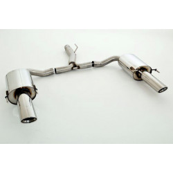 76mm Duplex-Exhaust system Opel Insignia Sports Tourer AWD - ECE approval (971125AD-X3-X)