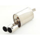 Friedrich Motorsport exhaust systems Sport exhaust silencer Opel Calibra - ECE approval (971126-x) | races-shop.com