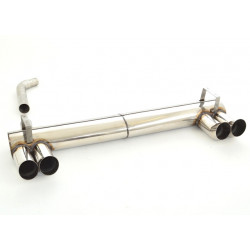 Duplex Sport exhaust silencer Opel Calibra - ECE approval (971126D-x)
