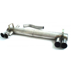 Duplex Sport exhaust silencer Opel Vectra A - ECE approval (971128D-x)