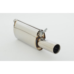 Sport exhaust silencer Opel Corsa A - ECE approval (971131A-X)