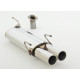 Friedrich Motorsport exhaust systems Sport exhaust silencer Opel Vectra B - ECE approval (971135-x) | races-shop.com