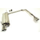 Friedrich Motorsport exhaust systems Duplex Sport exhaust silencer Opel Vectra B - ECE approval (971135AD-X) | races-shop.com