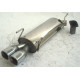 Friedrich Motorsport exhaust systems Sport exhaust silencer Opel Vectra B i500 - ECE approval (971135I-X) | races-shop.com