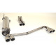 Friedrich Motorsport exhaust systems Duplex Sport exhaust silencer Opel Omega B - ECE approval (971143D-x) | races-shop.com