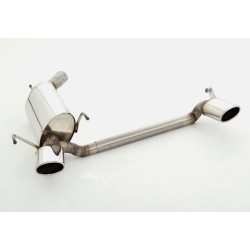 Duplex Sport exhaust silencer Opel Tigra Twintop - ECE approval (971163D-x)
