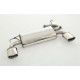 Friedrich Motorsport exhaust systems Duplex Sport exhaust silencer Opel Antara - ECE approval (971168D-X) | races-shop.com