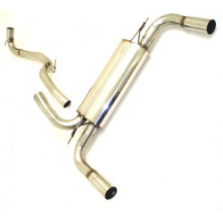 Duplex Sport exhaust silencer Ford Grand C-Max - ECE approval (971202CGAD-X)