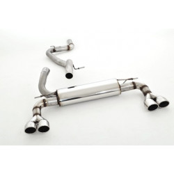 Duplex Sport exhaust silencer Ford Grand C-Max DXA - ECE approval (971202CGBD-X)