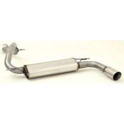 Sport exhaust silencer Ford Focus III Turnier DYB - ECE approval (971202KA-X)