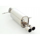 Friedrich Motorsport exhaust systems Sport exhaust silencer Ford Fiesta JA8 - ECE approval (971220A-X) | races-shop.com