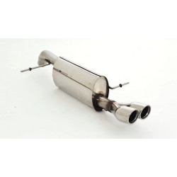 Sport exhaust silencer Ford Fiesta JA8 Facelift - ECE approval (971221ST-X)