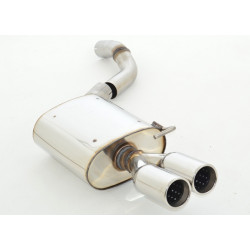 Sport exhaust silencer Ford Mondeo (BA7) - ECE approval (971225-X)