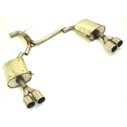 Duplex Sport exhaust silencer Ford Mondeo (BA7) - ECE approval (971226AD-X)