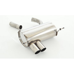 Sport exhaust silencer BMW 1er E81 / E87 - ECE approval (971301-X)