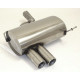Friedrich Motorsport exhaust systems Sport exhaust silencer BMW 1er E82 / E88 Coupe a Cabrio - ECE approval (971303-X) | races-shop.com