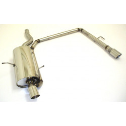 Duplex Sport exhaust silencer BMW E46 - ECE approval (971320D-x)
