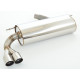 Friedrich Motorsport exhaust systems Sport exhaust silencer (stainless steel) - ECE approval (971367A-X) | races-shop.com