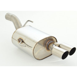 Sport exhaust silencer VW Golf III Syncro - ECE approval (971406-X)