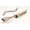 Sport exhaust silencer VW Golf III Variant / Vento - ECE approval