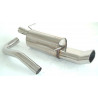 Sport exhaust silencer VW Polo 9N3 - ECE approval