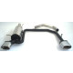 Friedrich Motorsport exhaust systems Duplex Sport exhaust silencer VW Polo 9N / 9N2 - ECE approval (971423D-x) | races-shop.com