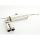 Friedrich Motorsport exhaust systems Sport exhaust silencer VW EOS - ECE approval (971433T-X) | races-shop.com