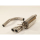 Friedrich Motorsport exhaust systems Sport exhaust silencer VW Polo 6R - ECE approval (971442-X) | races-shop.com