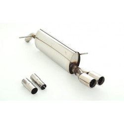 Sport exhaust silencer Peugeot 207 CC - ECE approval (971522-X)