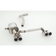 Friedrich Motorsport exhaust systems Duplex Sport exhaust silencer Renault Megane III (Typ Z) - ECE approval (971910TD-X) | races-shop.com