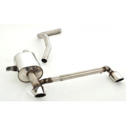 Duplex Sport exhaust silencer Renault Megane III (Typ Z) - ECE approval (971911D-X)
