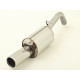 Friedrich Motorsport exhaust systems Sport exhaust silencer Toyota Yaris (XP9) - ECE approval (972102-X) | races-shop.com