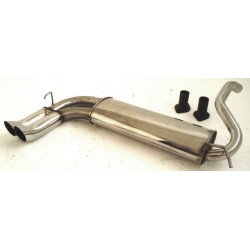 Sport exhaust silencer Mazda 323 C/F BA - ECE approval (972200-x)