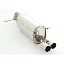 Sport exhaust silencer Mazda 2 DE/DE1 - ECE approval (972201-X)